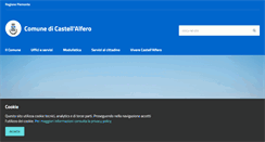 Desktop Screenshot of comune.castellalfero.at.it
