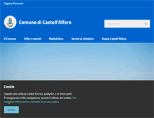 Tablet Screenshot of comune.castellalfero.at.it